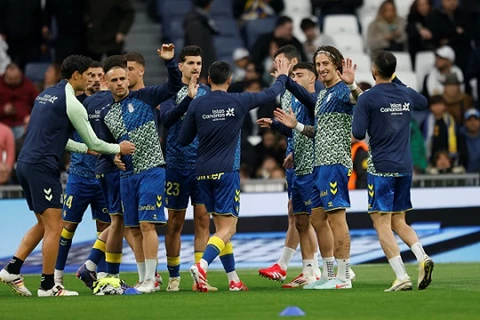 بعد 27 ثانية.. لاس بالماس يهز شباك ريال مدريد بالدوري الإسباني (فيديو)